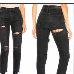 GRLFRND  Black Karolina Jeans